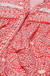  Red Printed Cambric Dress With Front Opening image number 1
