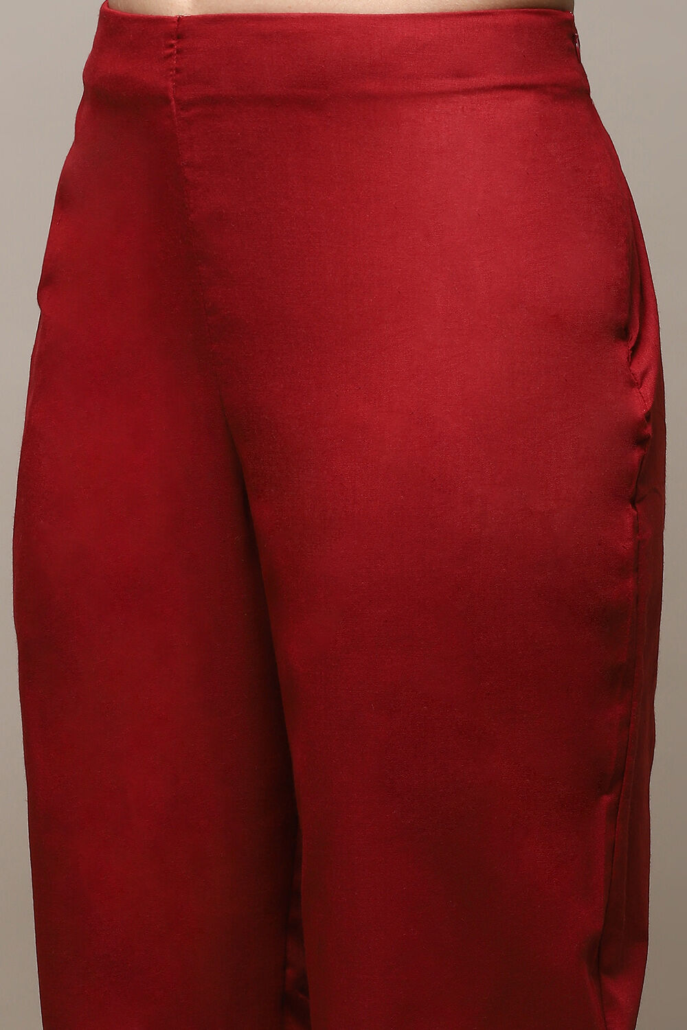 Yellow Cotton Hand Block Print Unstitched Suit Set image number 3