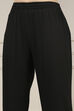Black Viscose Rayon Straight Dyed Fusion Set image number 2