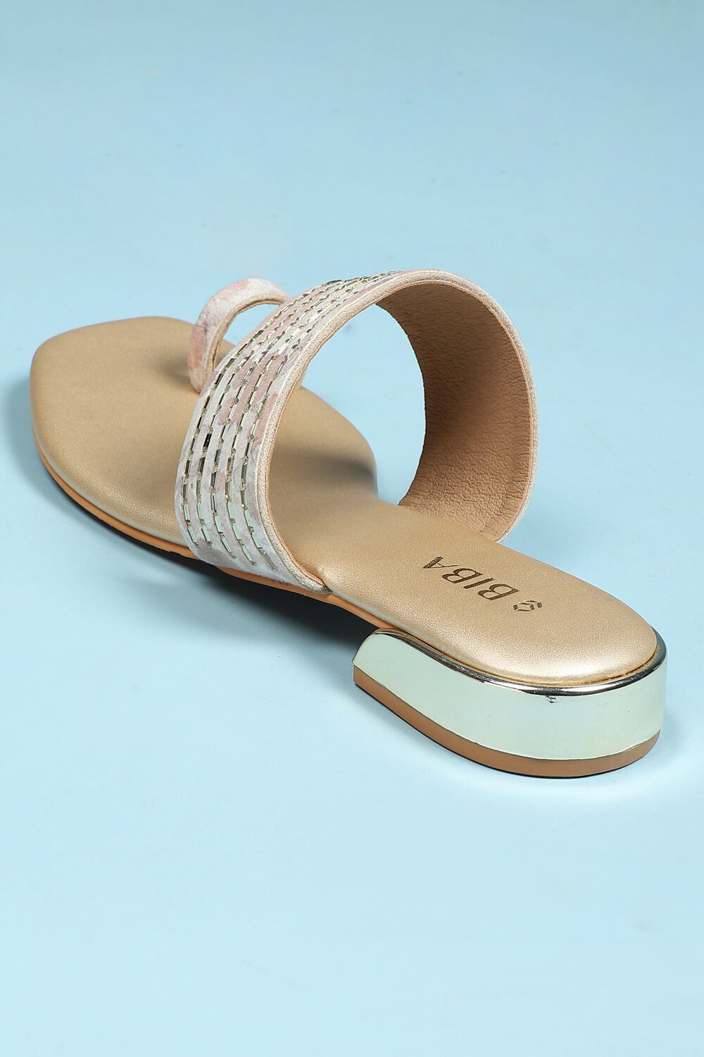 Gold toe ring 2025 sandals