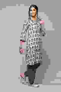 Batik Blue LIVA Printed 2 Piece Set image number 5