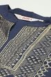 Navy Cotton Straight Kurta Palazzo Suit Set image number 1