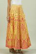 Yellow Art Silk Skirt image number 3