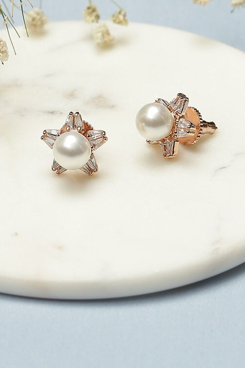 Rose Gold Earrings image number 0