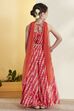 Pink Polyester Straight Suit Set image number 5