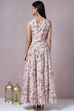 Pink Poly Metallic Cotton Lehenga Set image number 7