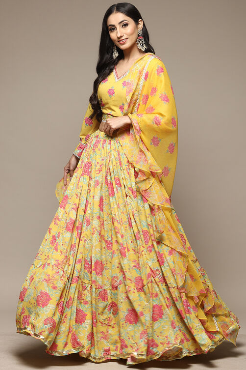 Yellow Modal Lehenga Set image number 5