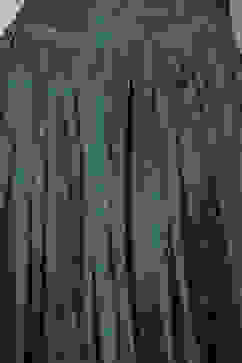 Teal Flared Cotton Silk Fusion Wear 2 Piece Set image number 5