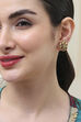 Red Stone Earrings image number 1