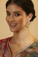 Multicolour Gold Plated Brass Drop & Dangler Earrings image number 3