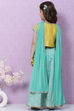 Yellow Art Silk Lehenga Set image number 4