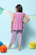 Purple Rayon Printed Sleepwear image number 4