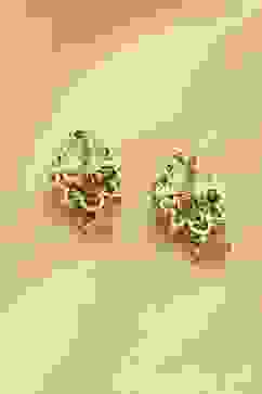 Peach Alloy Drop & Danglers image number 2