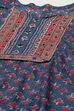 Green Cotton Unstitched Suit set image number 2