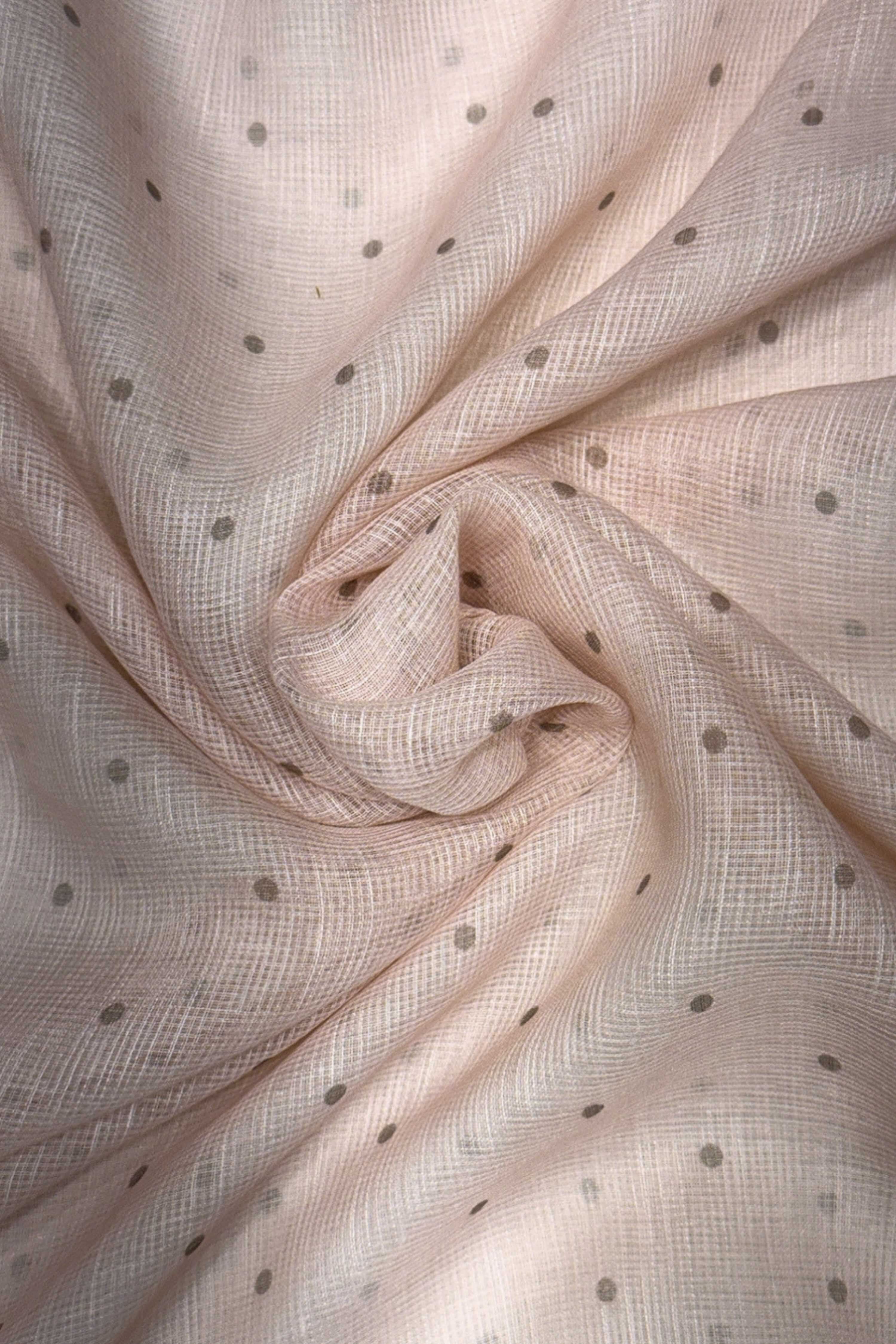 Purple Cotton Printed Unstitched Suit Set image number 2