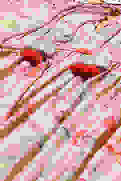 Dusky Peach Cotton Modal Flared Kurta Palazzo Suit Set image number 1