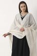Off White Poly Cotton Dupatta image number 1