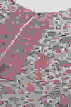 Off White Cotton Blend Straight Yarndyed 2 Piece Set image number 7