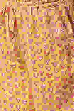 Yellow Rayon Straight 2 Piece Set image number 2