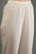 Rohit Bal Light Pink Silk Chanderi Floral Straight Kurta Set image number 2