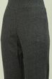 Charcoal Black Cotton Pants image number 1