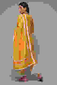 Mango Modal A-Line Kurta Palazzo Suit Set image number 2