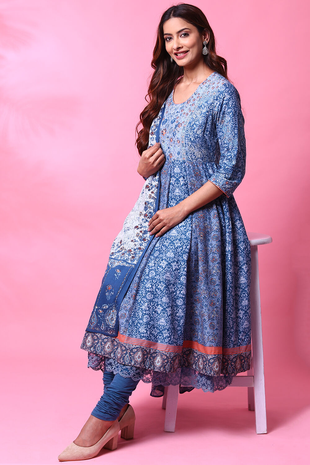 Biba cheap anarkali kurta