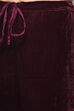 Purple Art Silk A-Line Kurta Palazzo Suit Set image number 2