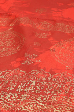 Red Anarkali Kurta Churidar Suit Set image number 3