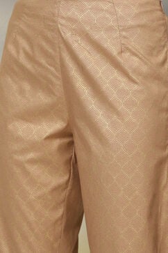 Gold LIVA Slim Pants image number 1