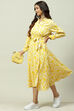 Lemon Cotton Fusion Wear image number 4