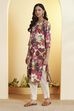 Multi Cotton Straight Kurta image number 2