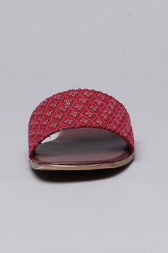 Burgandy Formal Flats image number 5