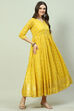 Mustard Cotton Dress