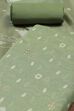 Mehendi Cotton Printed Embroidered Unstitched Suit Set image number 1