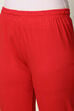 Red Cotton Anarkali Suit image number 3