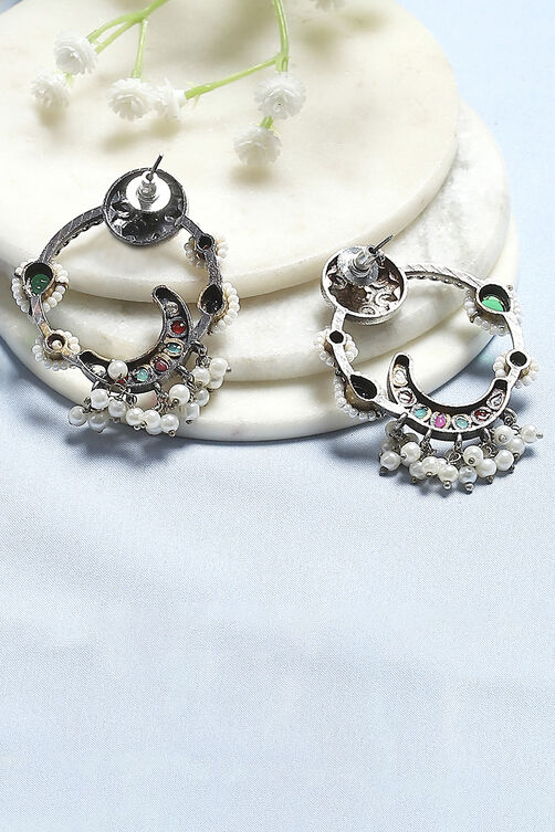 Multicolour Alloy Drop & Danglers image number 2