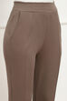Black Art Silk Solid Jeggings image number 1