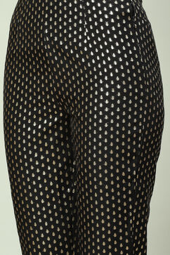Black Polycotton Pants image number 1
