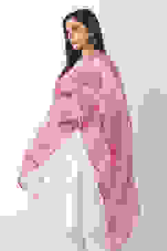 Pink Cotton Dupatta image number 1