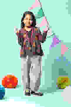 Black Rayon Front Open Jacket image number 0