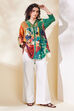 Green Viscose Rayon Straight Kurta image number 0