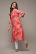 Coral LIVA Straight Printed Kurta