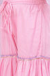 Blue Viscose Flared Kurta Garara Suit Set image number 2