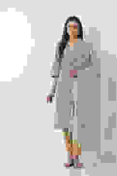 Off White Cotton Khadi Dupatta image number 0