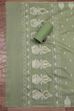 Mehendi Cotton Printed Embroidered Unstitched Suit Set image number 3