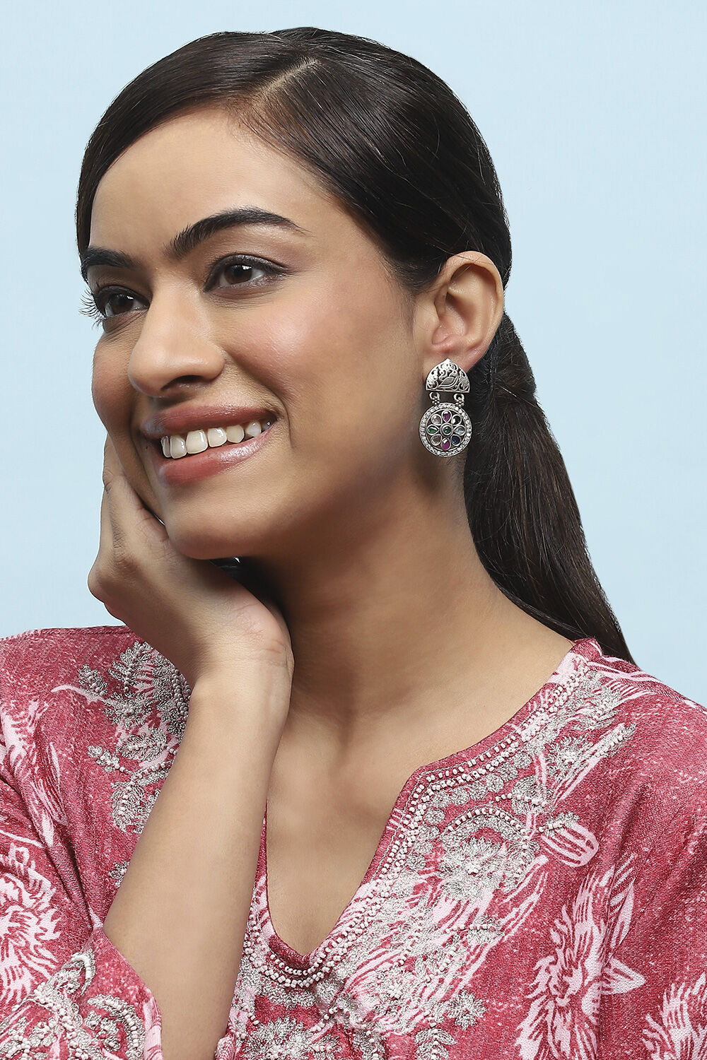 Multi Oxidised Brass Drop & Danglers image number 1