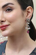 Pink Brass Drop & Danglers image number 1