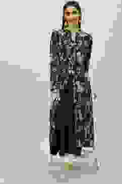 Navy Acrylic Flared 2 Piece Set image number 5