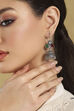 Multicolor Brass Jhumka image number 1